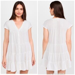 Marea Mackenzie Gauze Dress in White New With Tags!